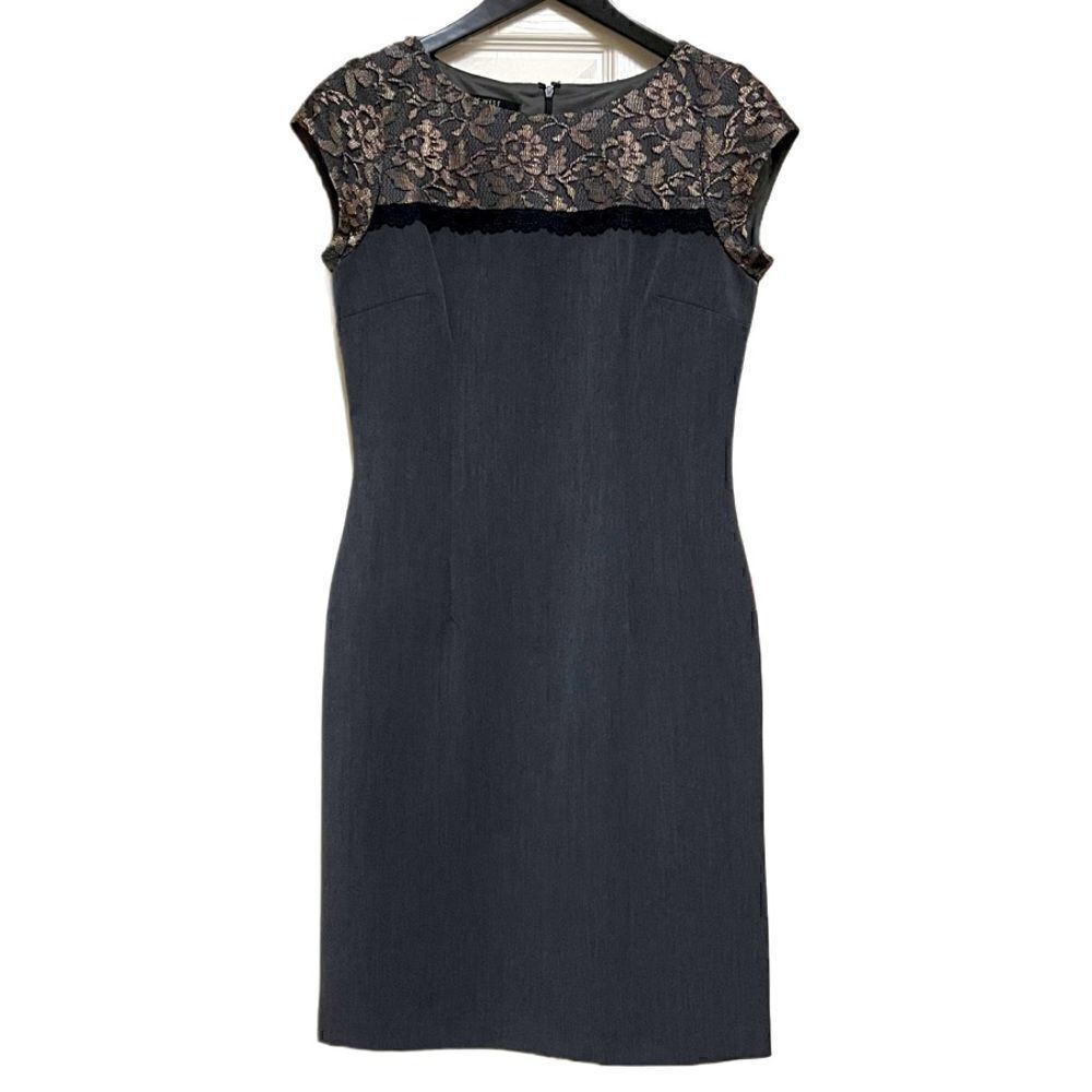 🌟80% OFF🌟NEW🌟 Nine West Lace Gray Dress Size 4